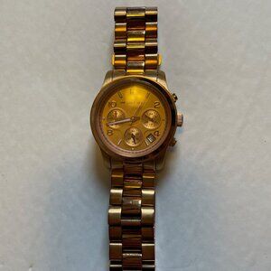 Michael Kors Rose coloured stainless steel watch